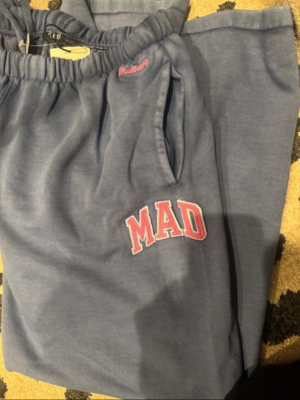Mad happy straight leg sweatpants